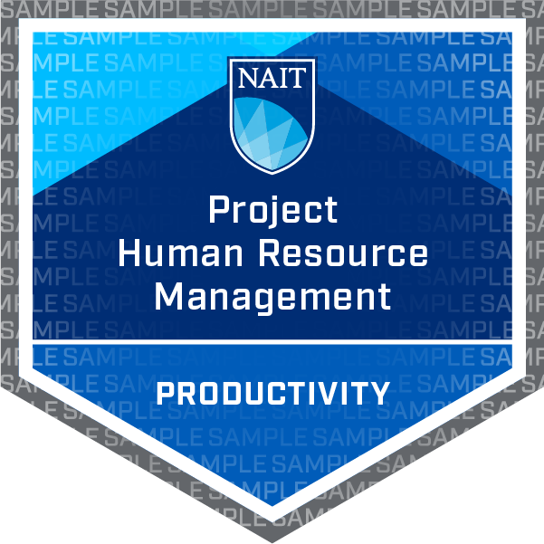 Project Human Resource Management Badge