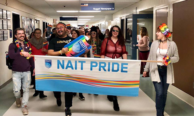Pride Walk and Drag Show kick off NAIT's 5th annual Pride Week