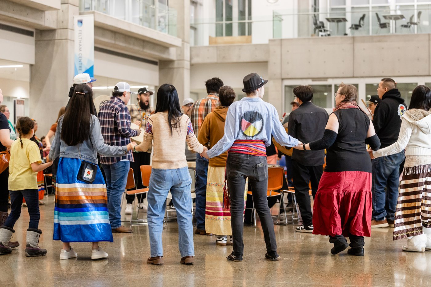 Image of dancers at NAIT Round Dance