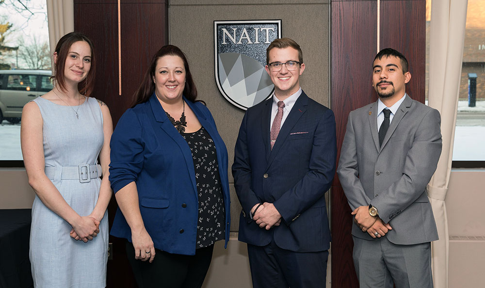 NAIT students at business case competition