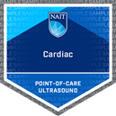 Point-of-Care Ultrasound: Cardiac micro-credential sample badge