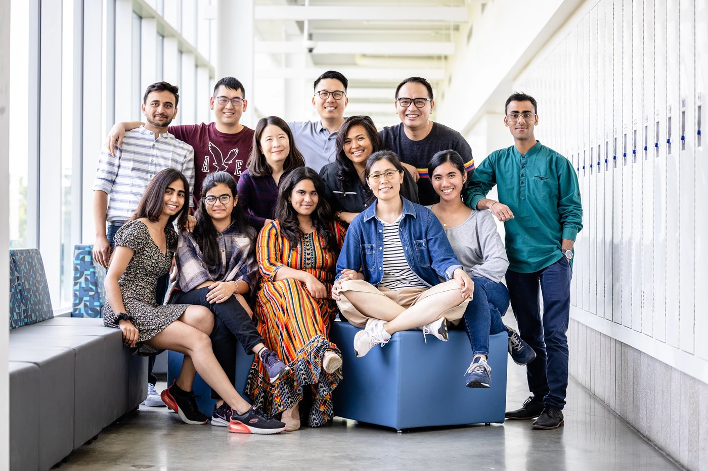 international peer mentor group photo