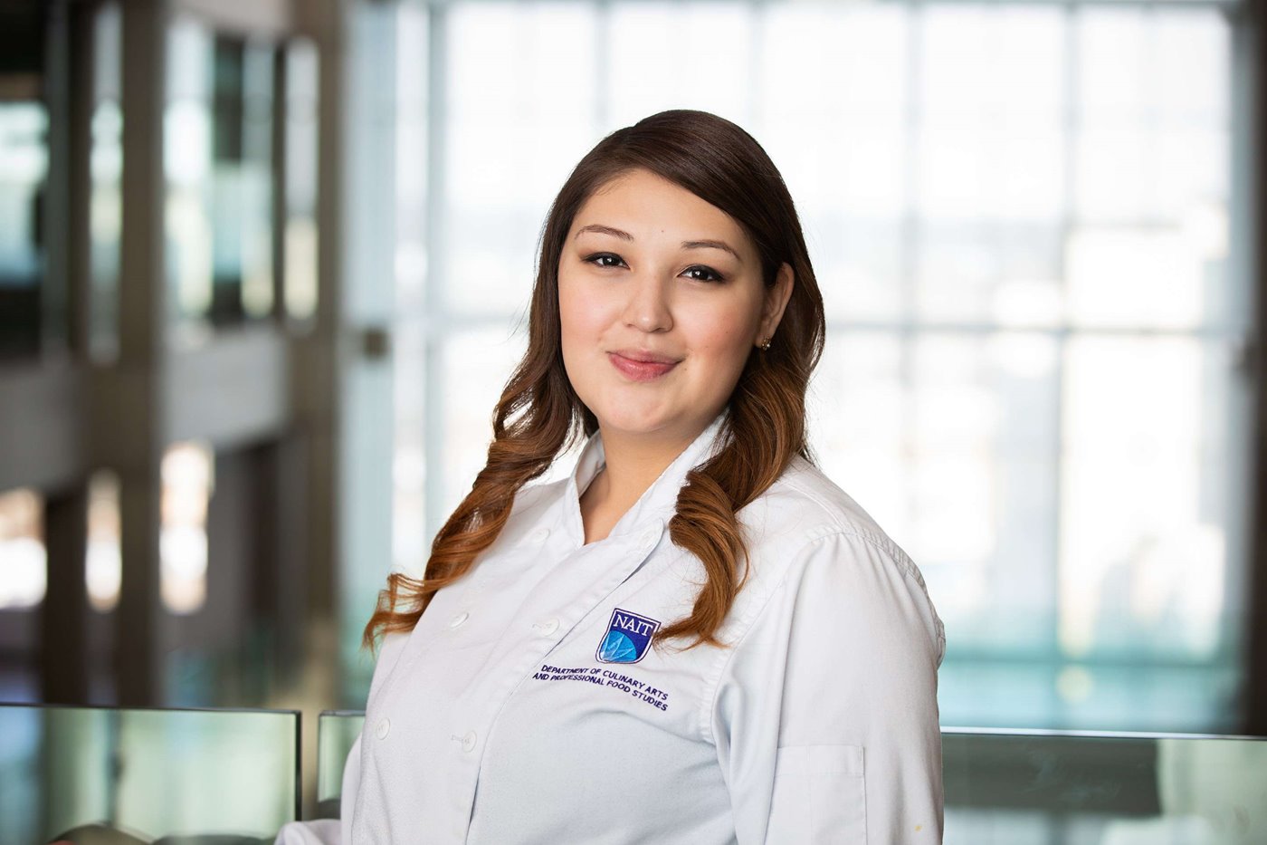 A portrait of Tasha Tologanak