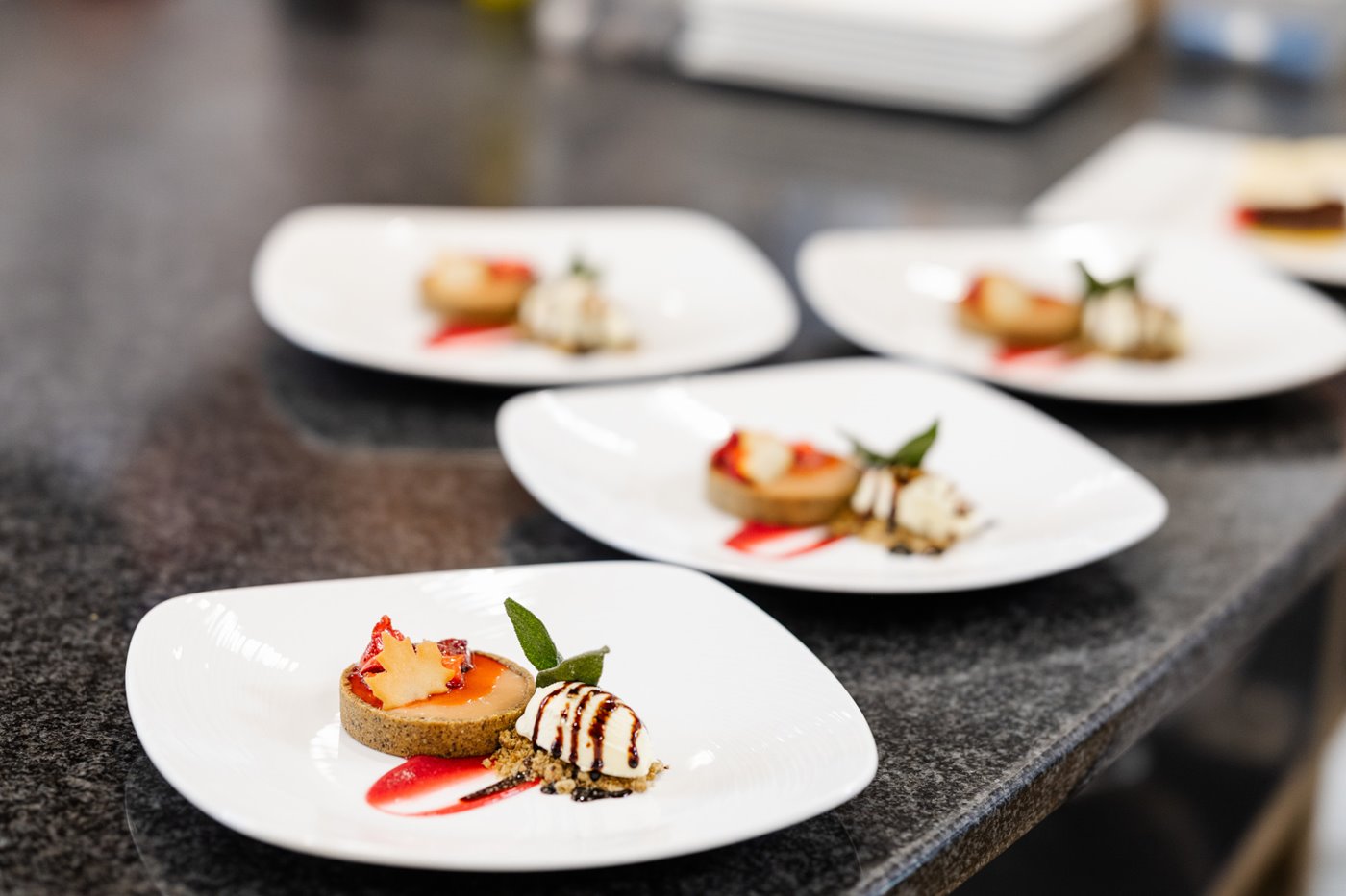 food on a plate