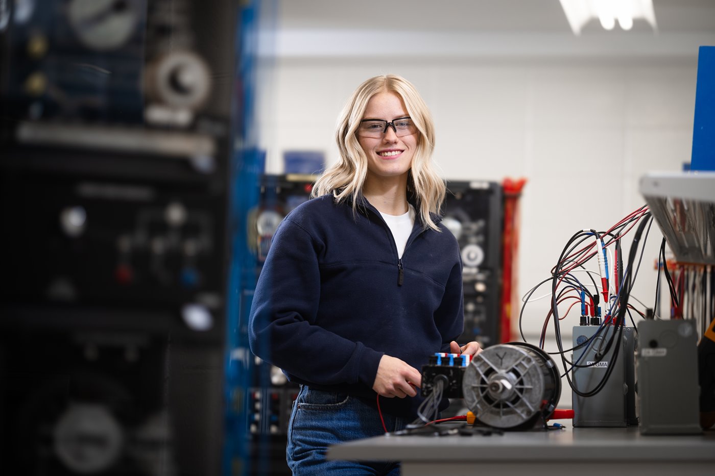 electrical installations technology student