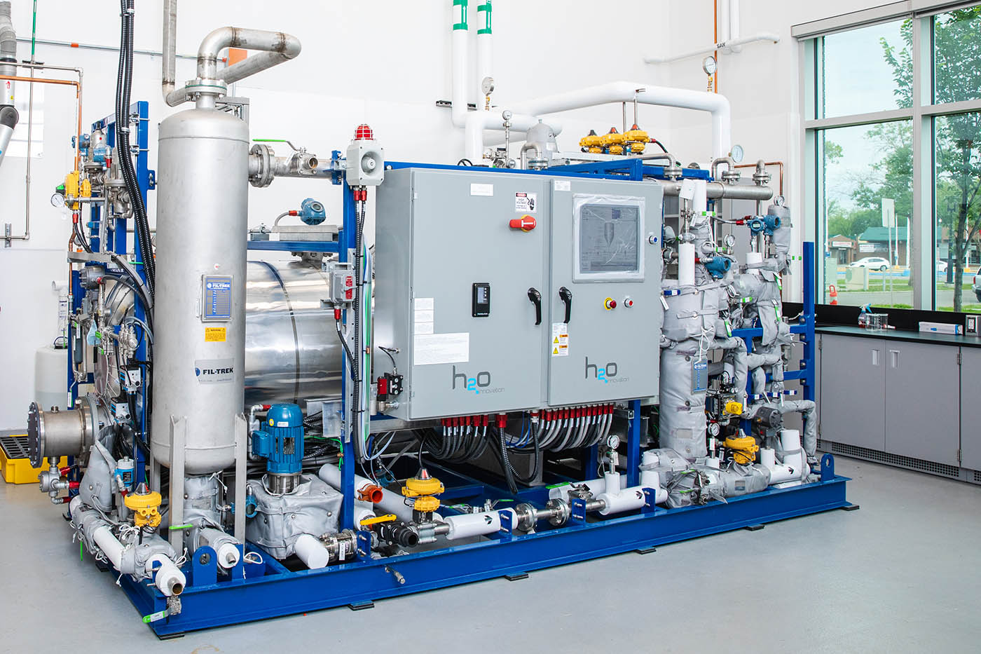 Membrane testing lab equipment