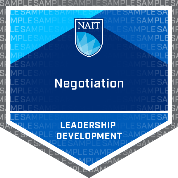 Negotiation Micro-credential Badge