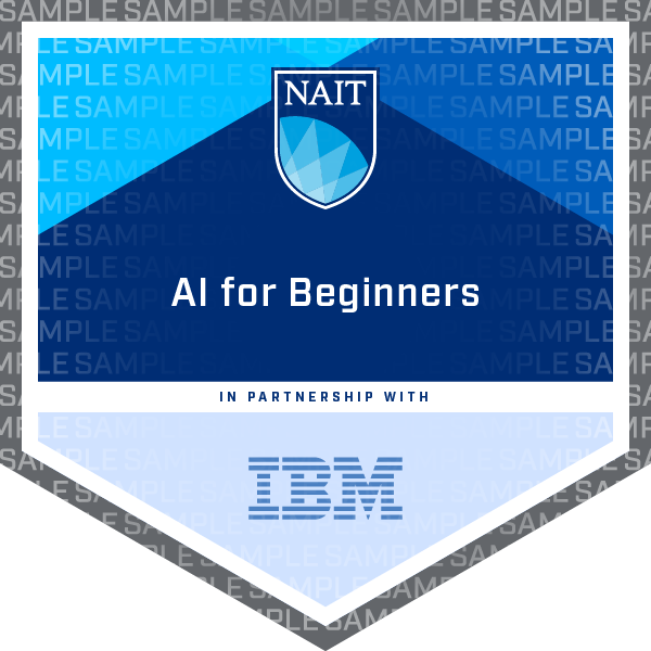 AI for Beginners Micro-Credential Badge