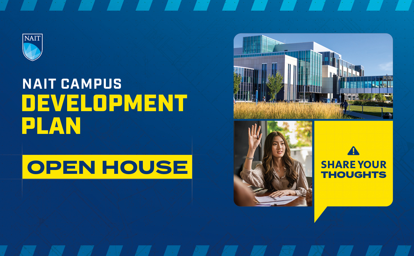 Graphic for Campus Development Plan open house